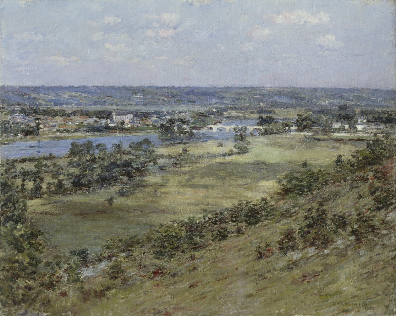 Vallée de la Seine, 1892 - Theodore Robinson