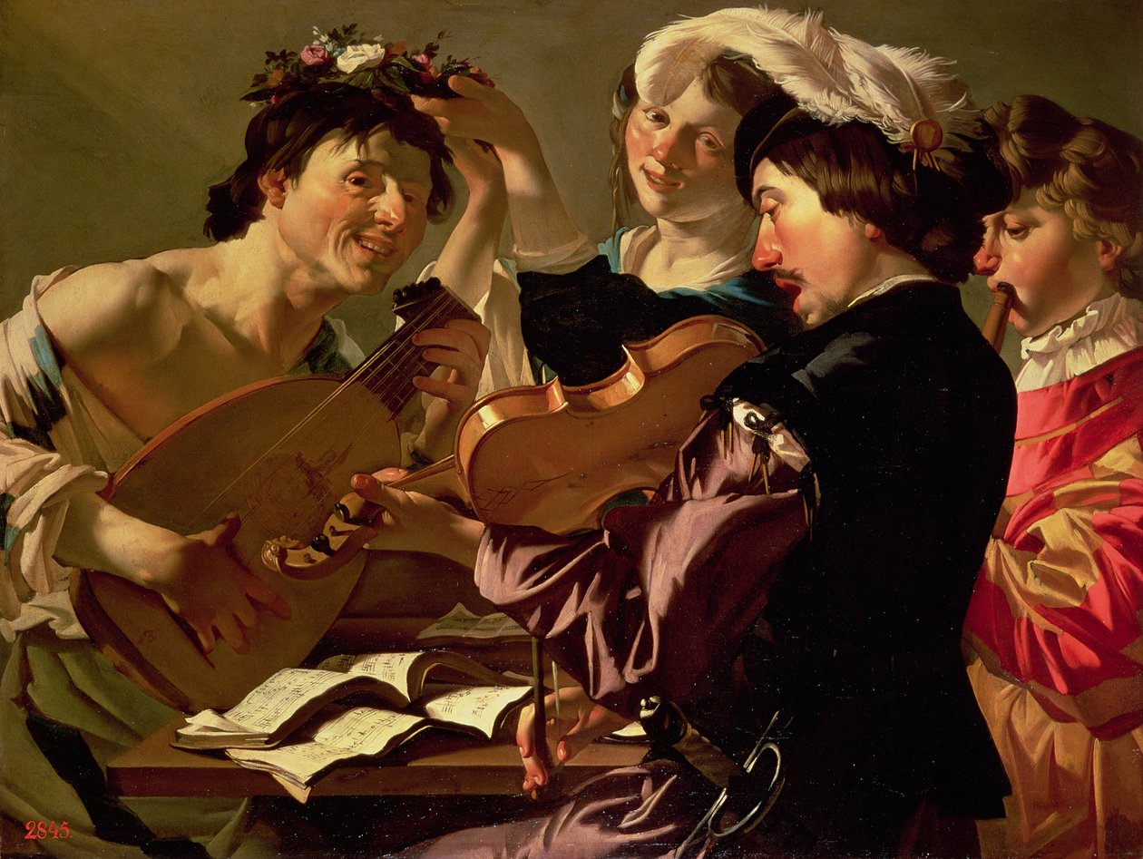 Le Concert - Theodore van Baburen
