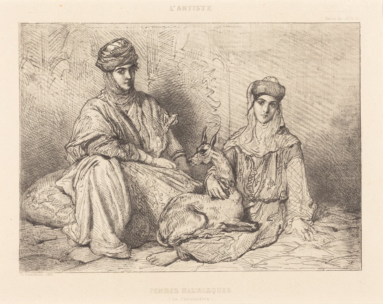 Femmes Mauresques de Constantine - Théodore Chassériau