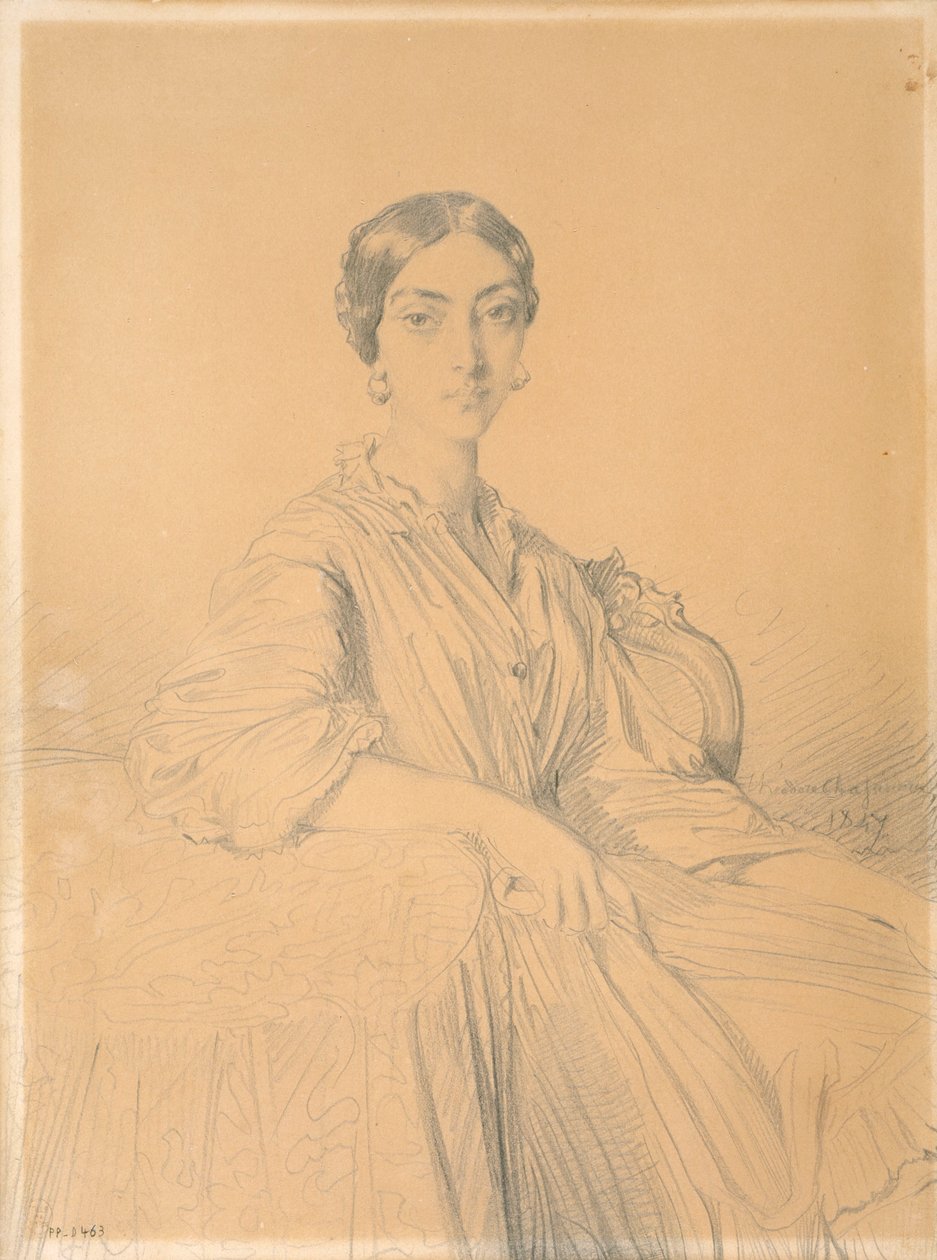 La Princesse Belgiojoso - Théodore Chassériau