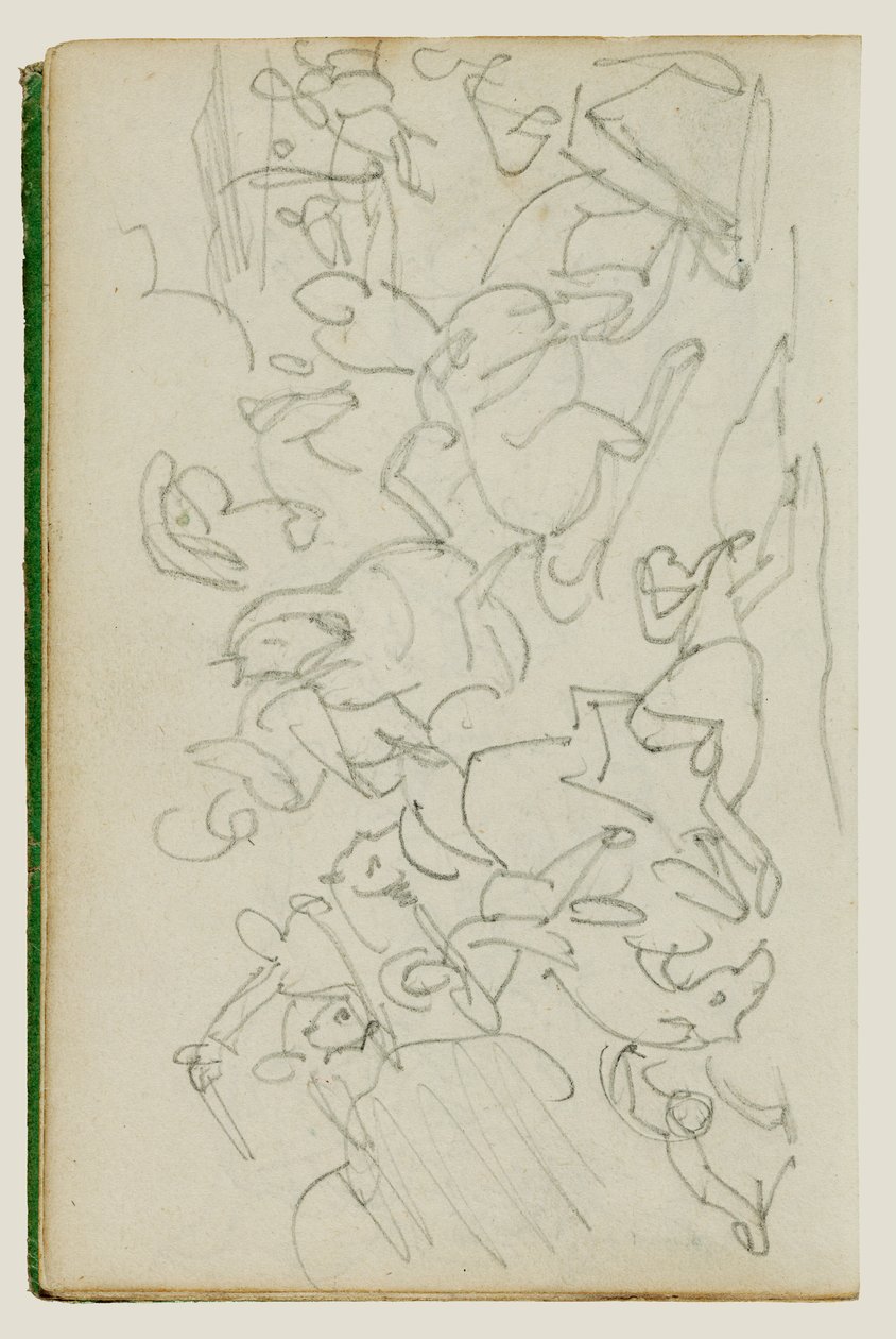 Bataille de cavalerie - Theodore Gericault