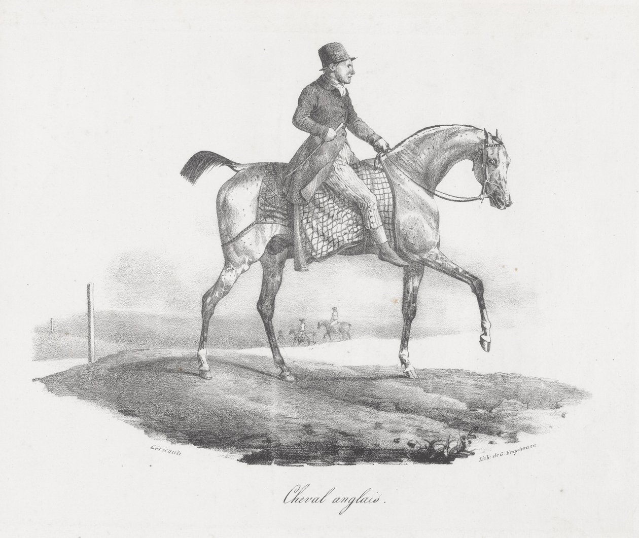 Cheval anglais (An English Horse) - Theodore Gericault