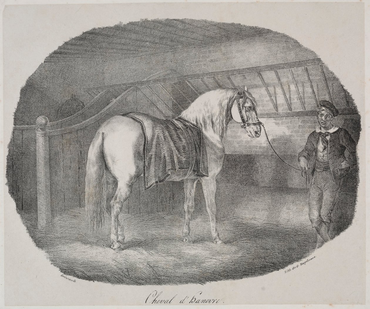 Cheval de Hanovre - Theodore Gericault