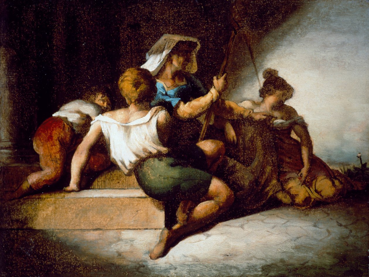 Famille italienne - Theodore Gericault