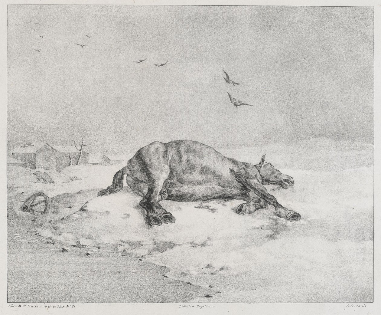 Le Cheval mort (The Dead Horse) - Theodore Gericault