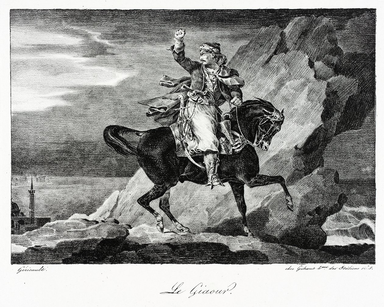 Le Giaour - Theodore Gericault