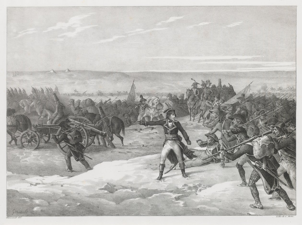 Marche dans le désert (March in the Desert) - Theodore Gericault