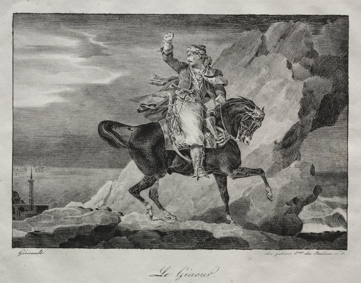 Le Giaour - Theodore Gericault