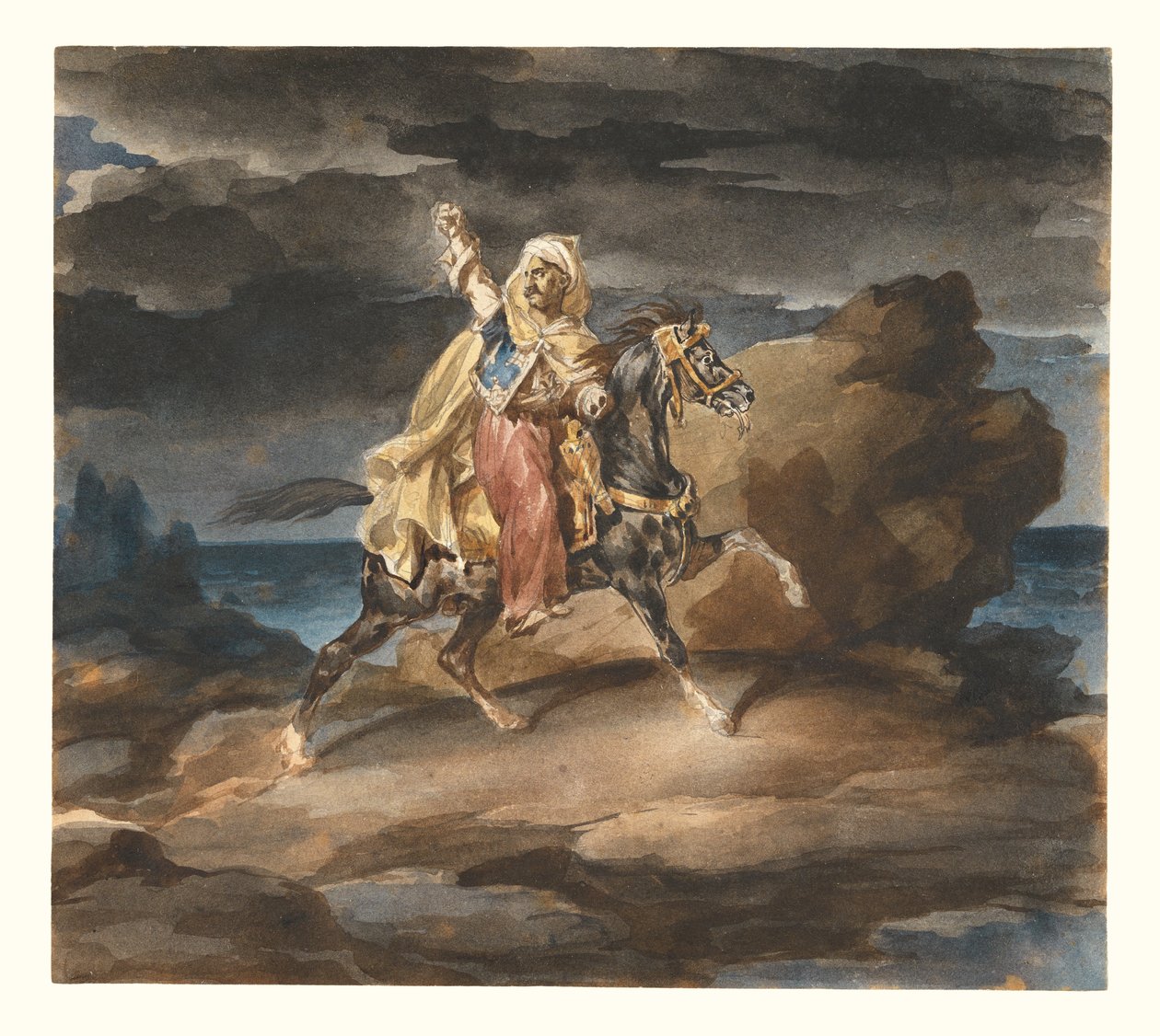 Le Giaour - Theodore Gericault