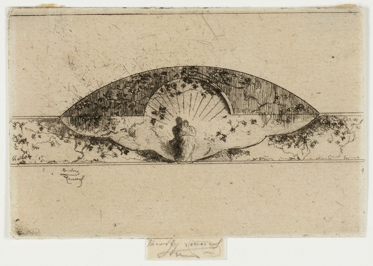 Jupiter et Alcmène Médaillon, esquisse pour la décoration d