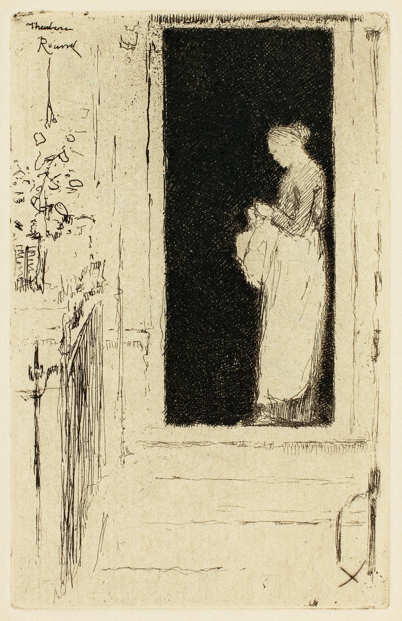 Pénélope, Une Porte à Chelsea - Theodore Roussel