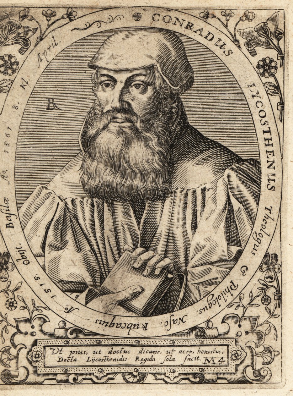 Conrad Lycosthenes - Theodore de Bry