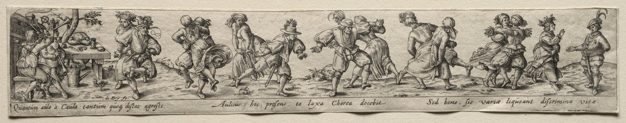 Danse des paysans - Theodore de Bry