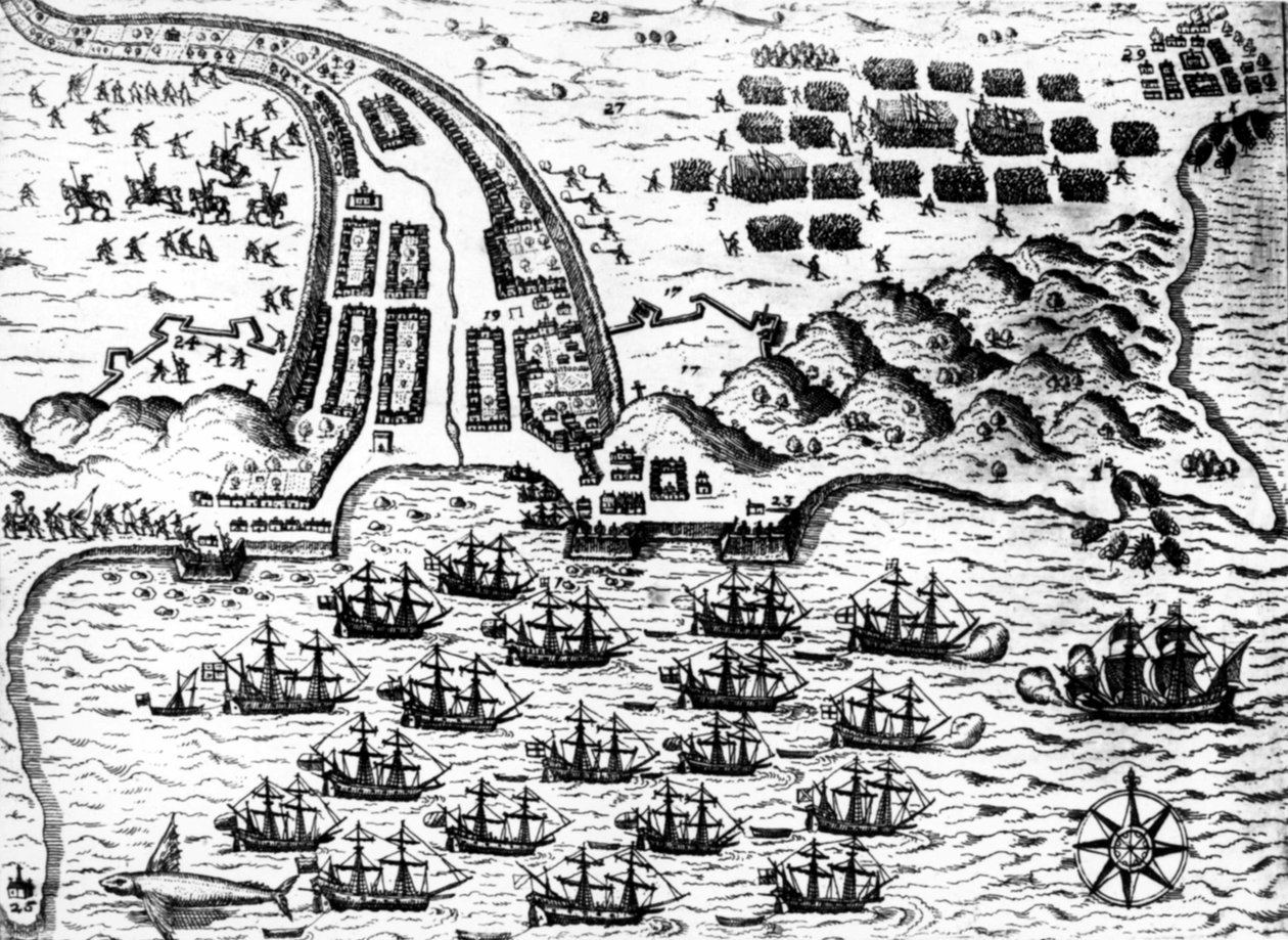Drake capture le bateau « Saint Giacomo » sur l