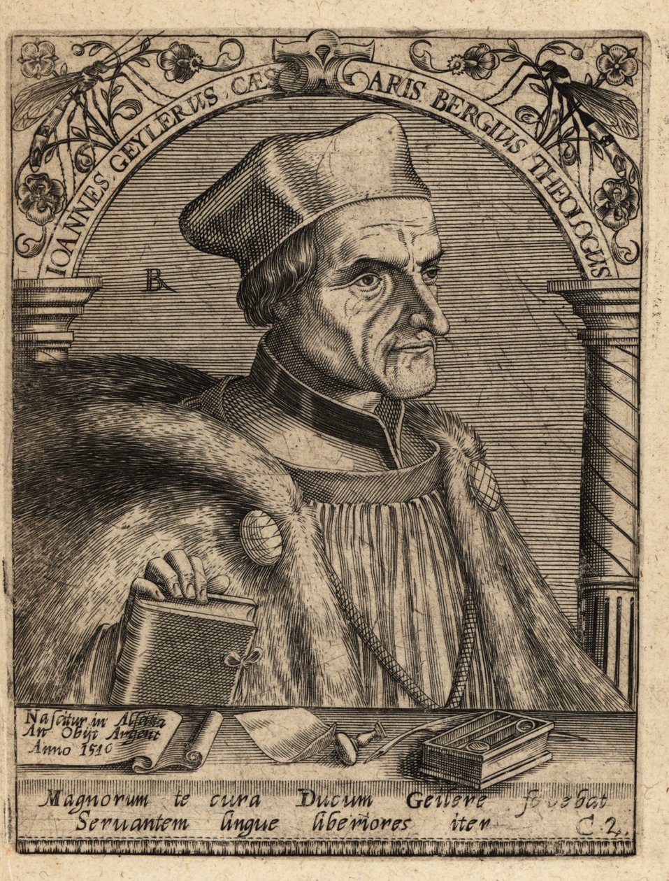 Johann Geiler von Kaisersberg - Theodore de Bry