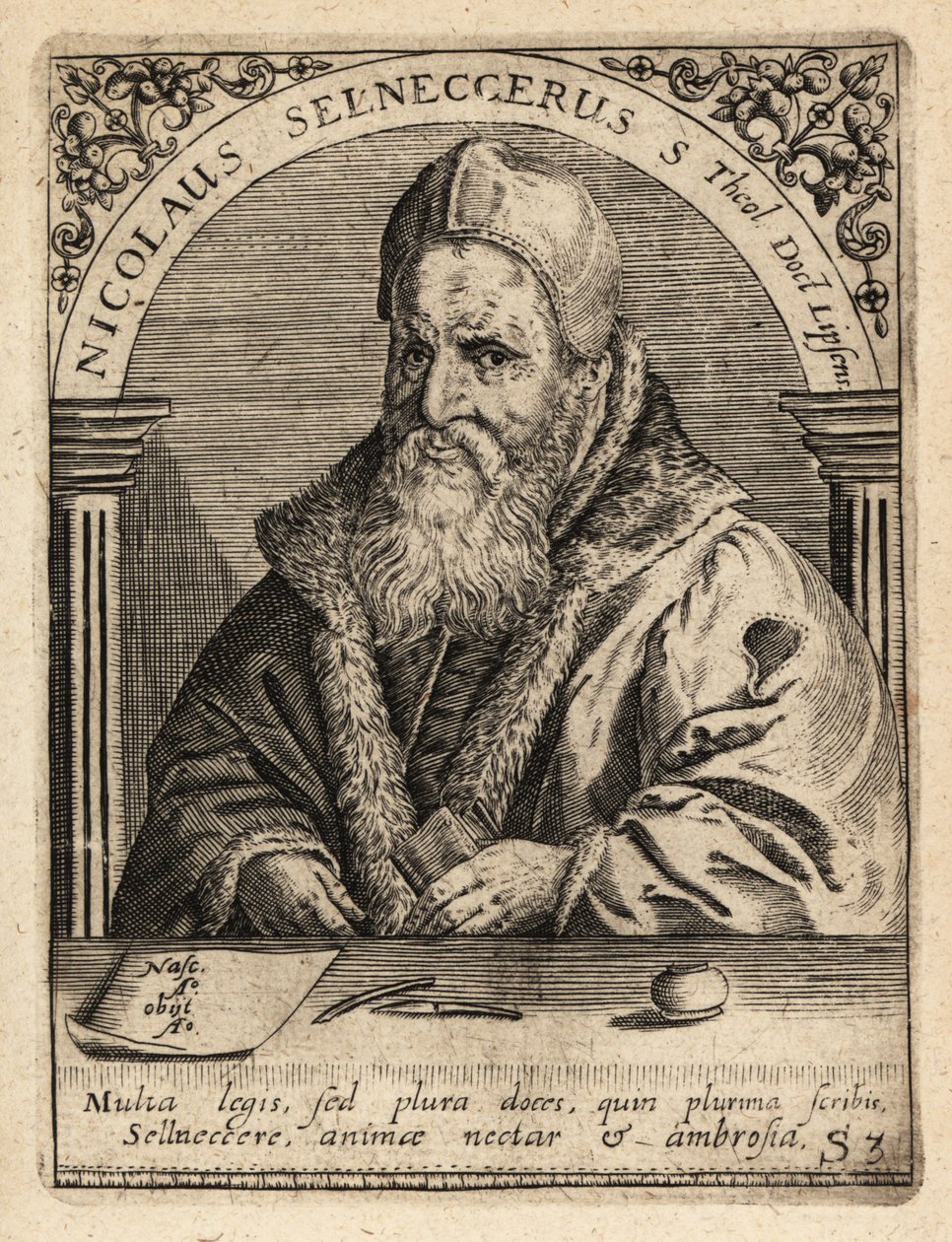 Nikolaus Selnecker - Theodore de Bry