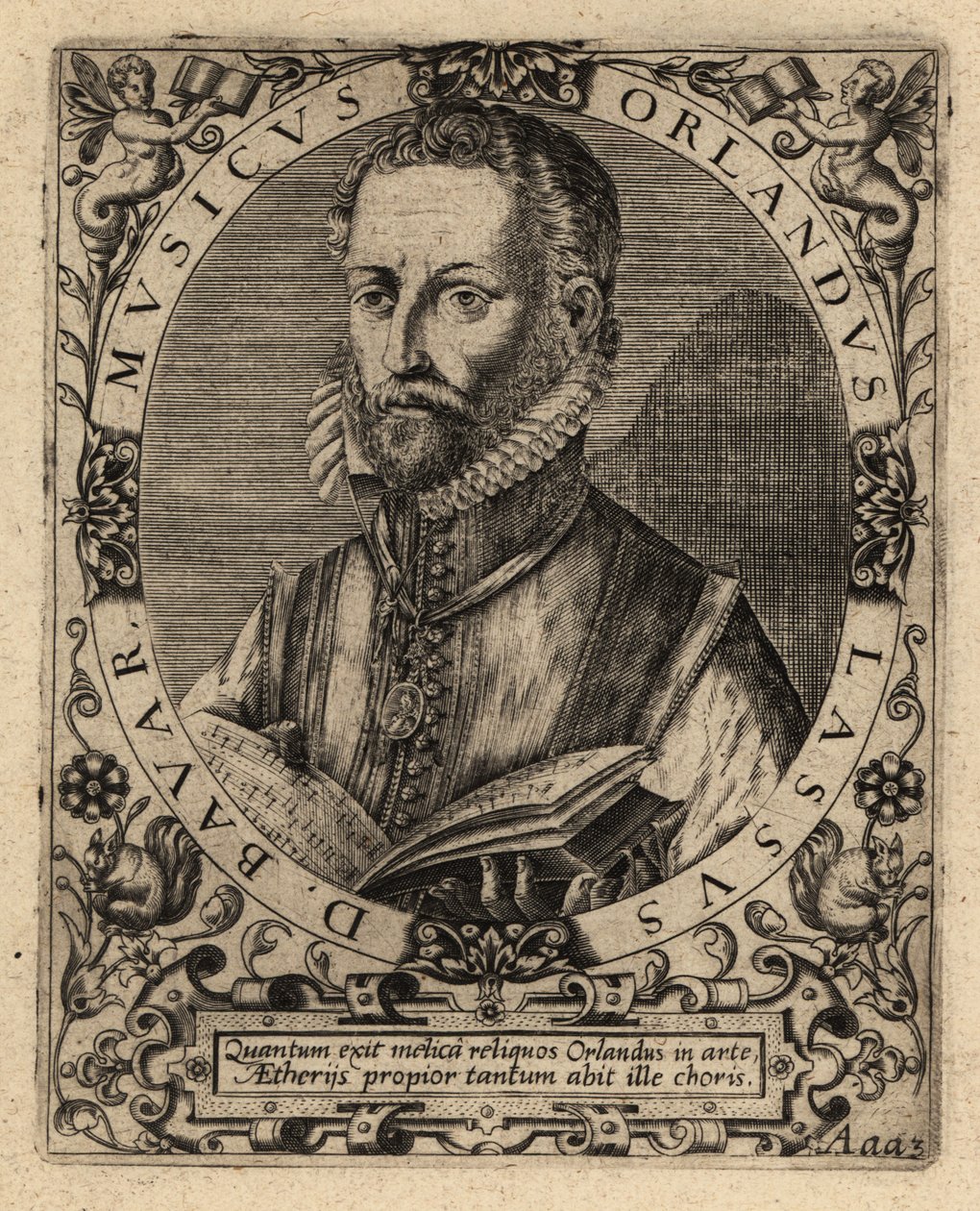 Orlande de Lassus, compositeur polyphonique - Theodore de Bry