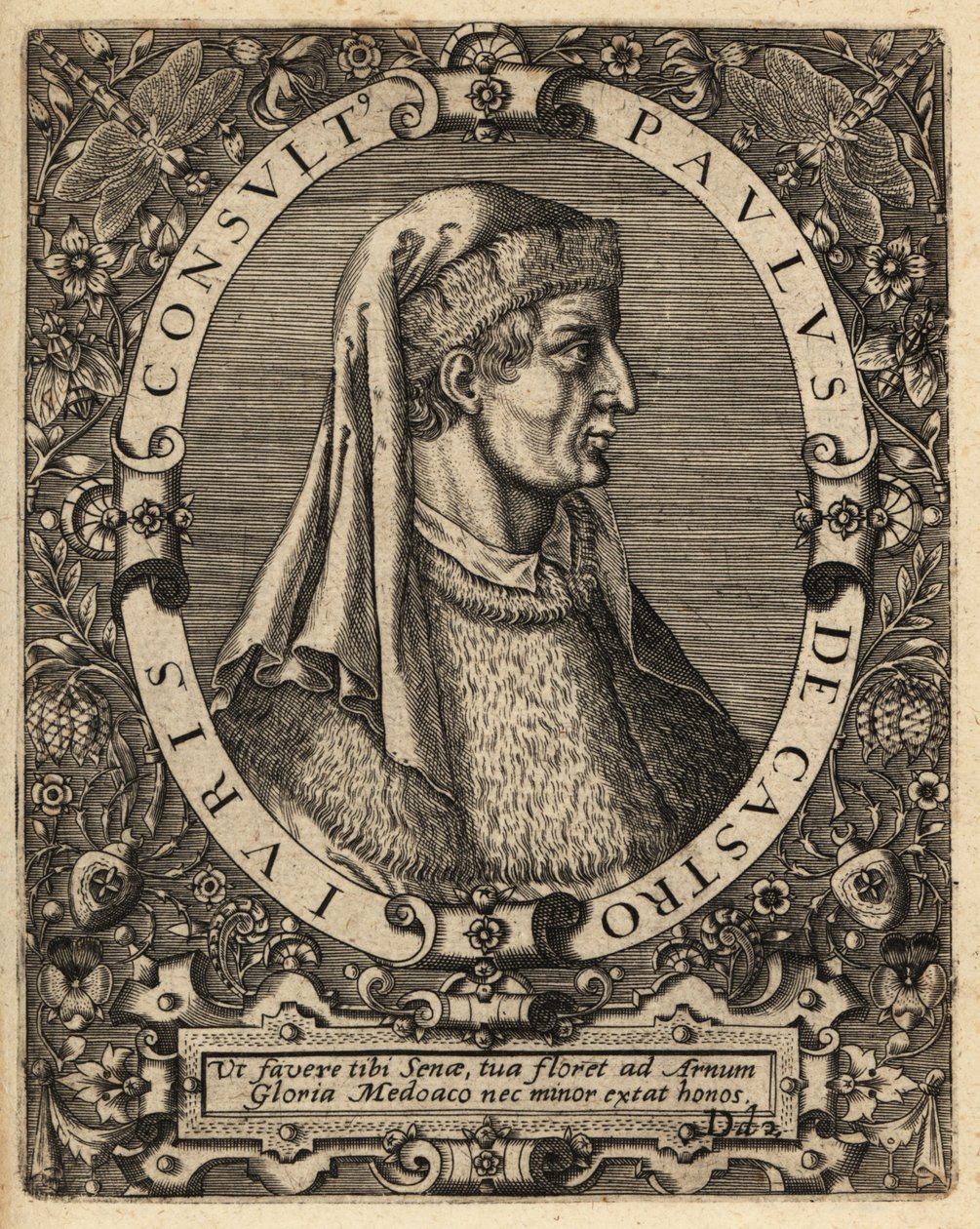 Paulus Castrensis - Theodore de Bry