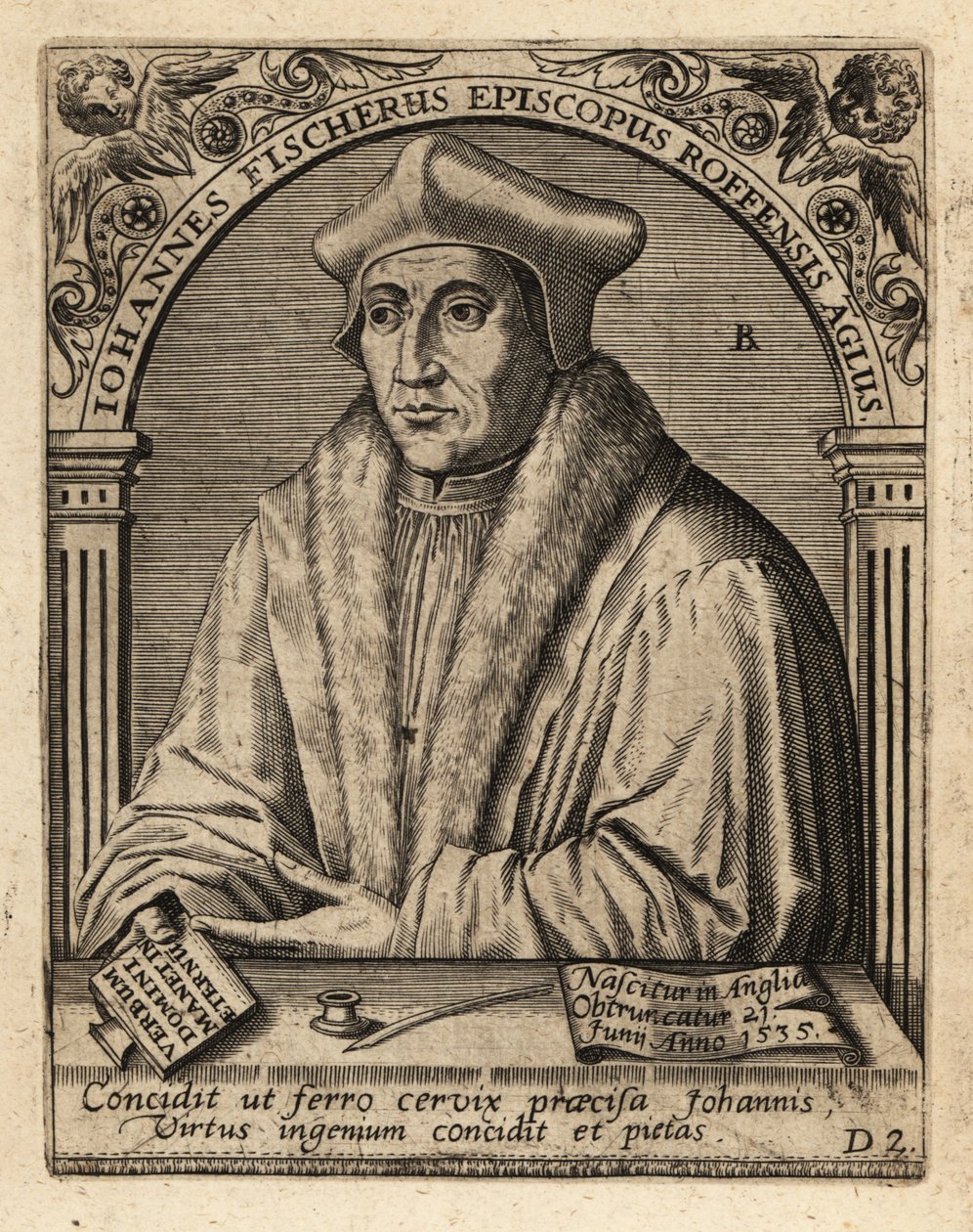 Saint John Fisher - Theodore de Bry