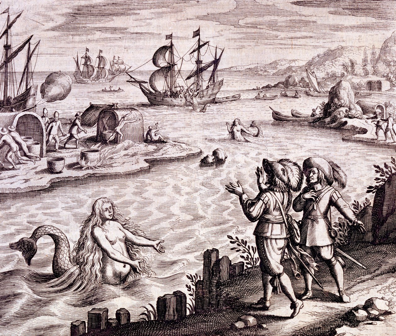 Port de Saint-Jean, Terre-Neuve, 1610, de 