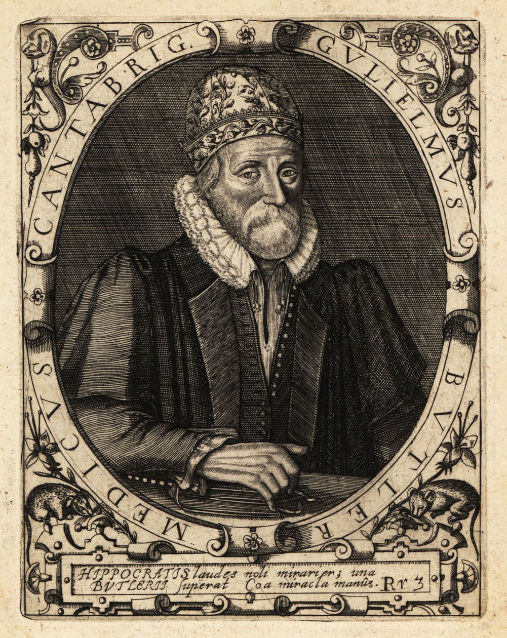 William Butler, académicien anglais - Theodore de Bry
