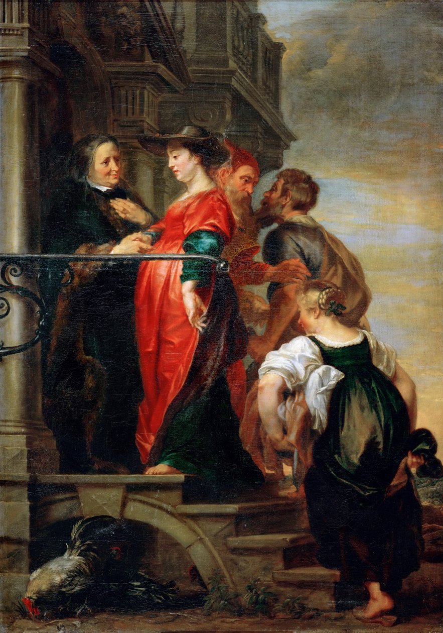 La Visitation de la Vierge Marie - Theodore van Thulden