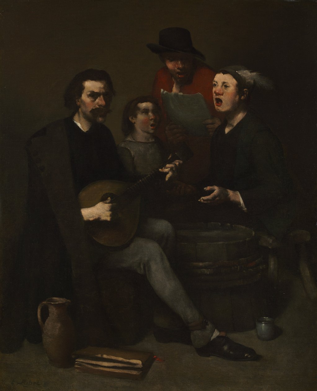 Chanteurs - Theodule Ribot