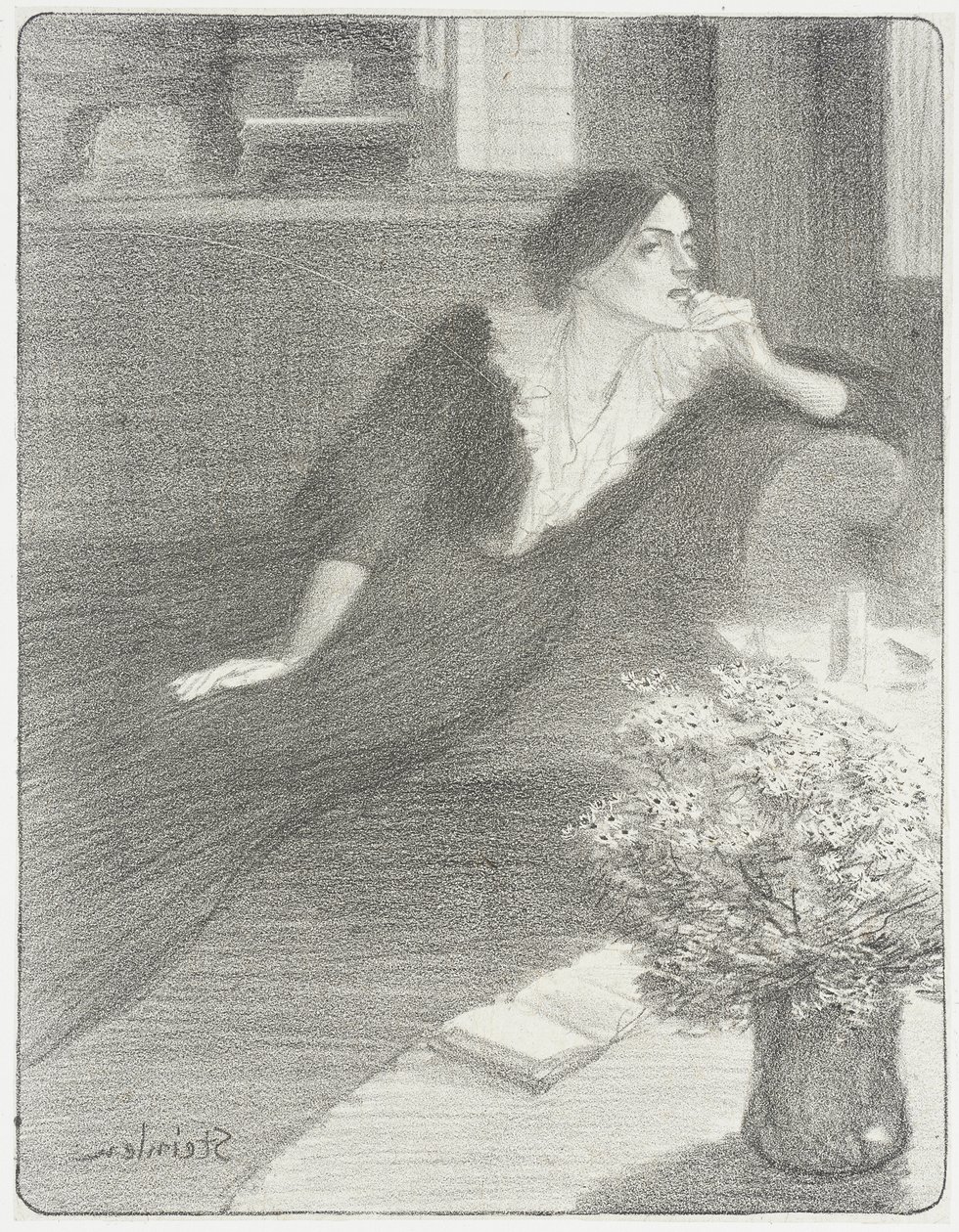 Chanson Crépusculaire - Théophile Alexandre Steinlen