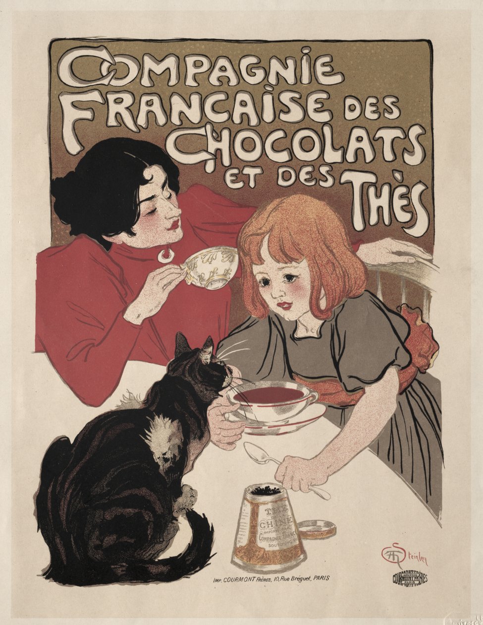 Compagnie Française des Chocolate et des Thés - Théophile Alexandre Steinlen