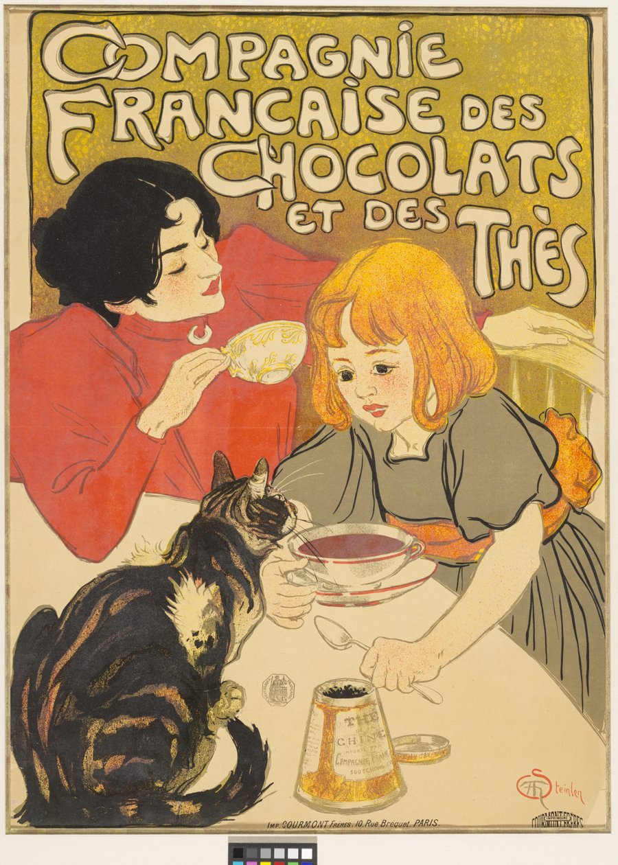 Compagnie Française des Chocolats et des Thés - Théophile Alexandre Steinlen