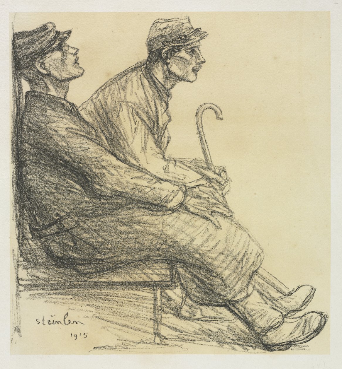 Convalescents - Théophile Alexandre Steinlen