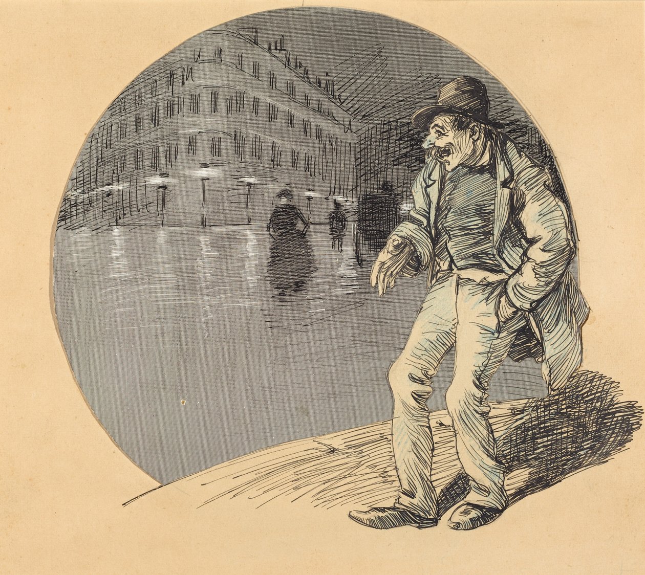 In Love (Amoureux) - Théophile Alexandre Steinlen