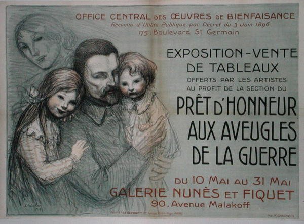 Affiche publicitaire pour une vente d