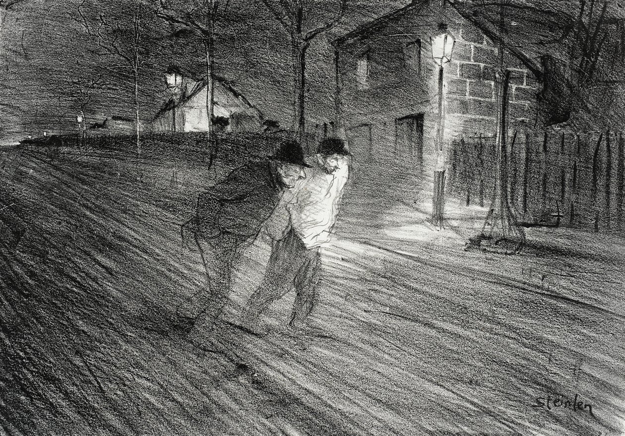 Rue Caulaincourt - Théophile Alexandre Steinlen