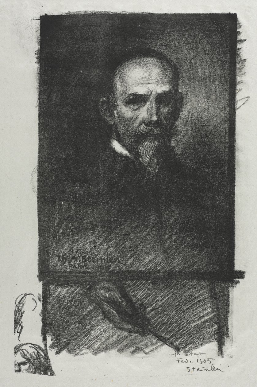 Autoportrait - Théophile Alexandre Steinlen