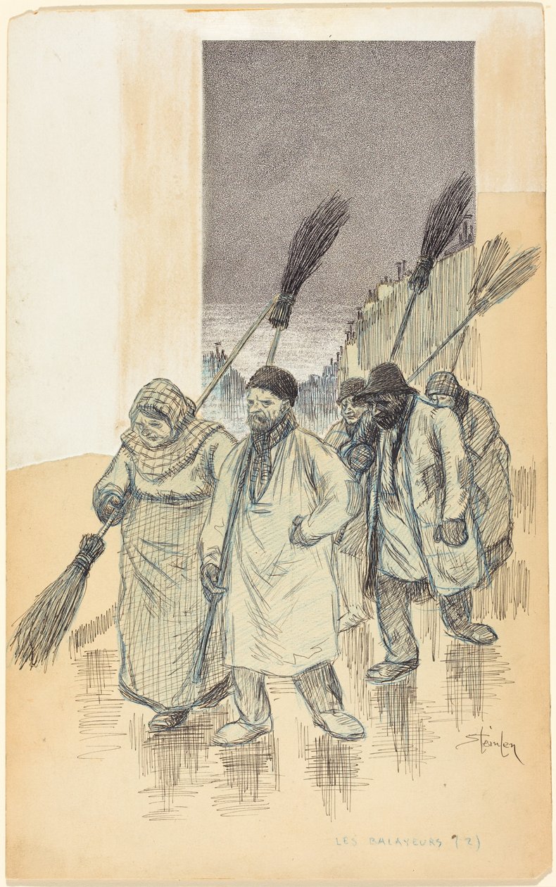 Balayeuses - Théophile Alexandre Steinlen