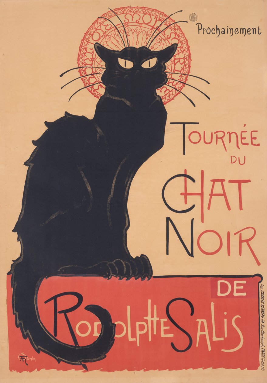 Tournée du Chat Noir - Théophile Alexandre Steinlen