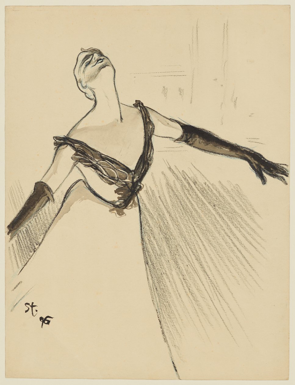 Yvette Guilbert - Théophile Alexandre Steinlen
