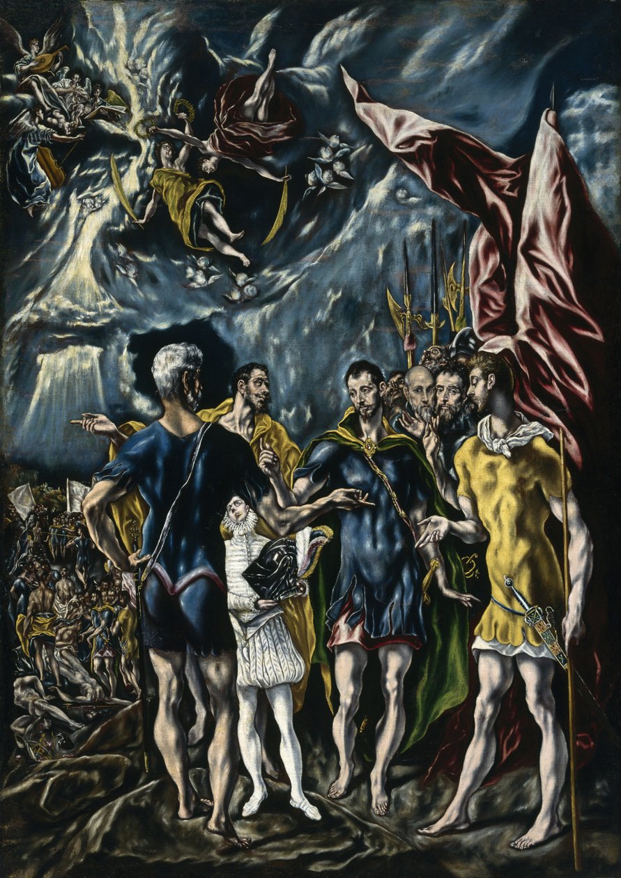 Le Martyre de Saint Maurice, c.1600-25 - Theotocopoulos Jorge Manuel c.1578 1631 Theotocopoulos Jorge Manuel c.1578 1631