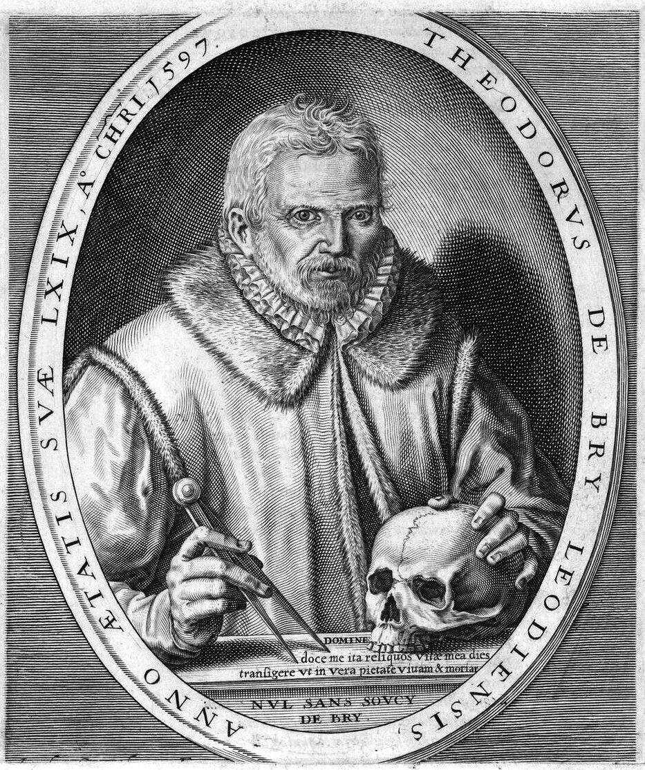 Portrait de Theodor de Bry - Theodore de Bry