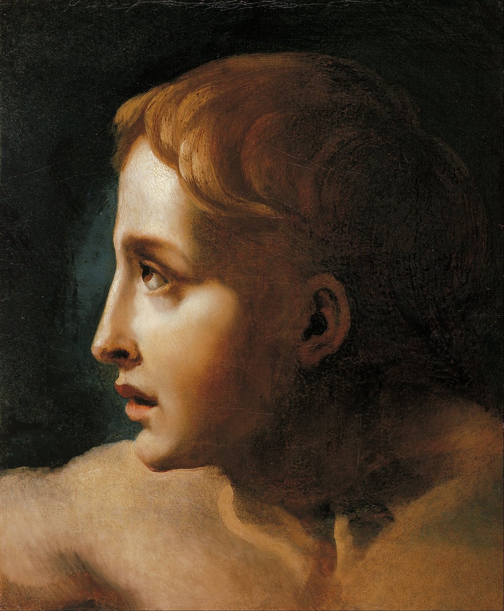 Tête de jeune homme - Theodore Gericault