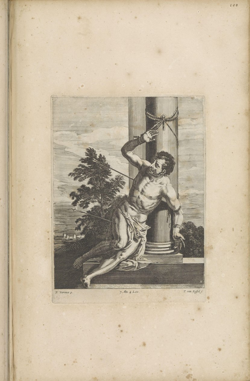 Martyr de Saint Sébastien - Théodorus van Kessel