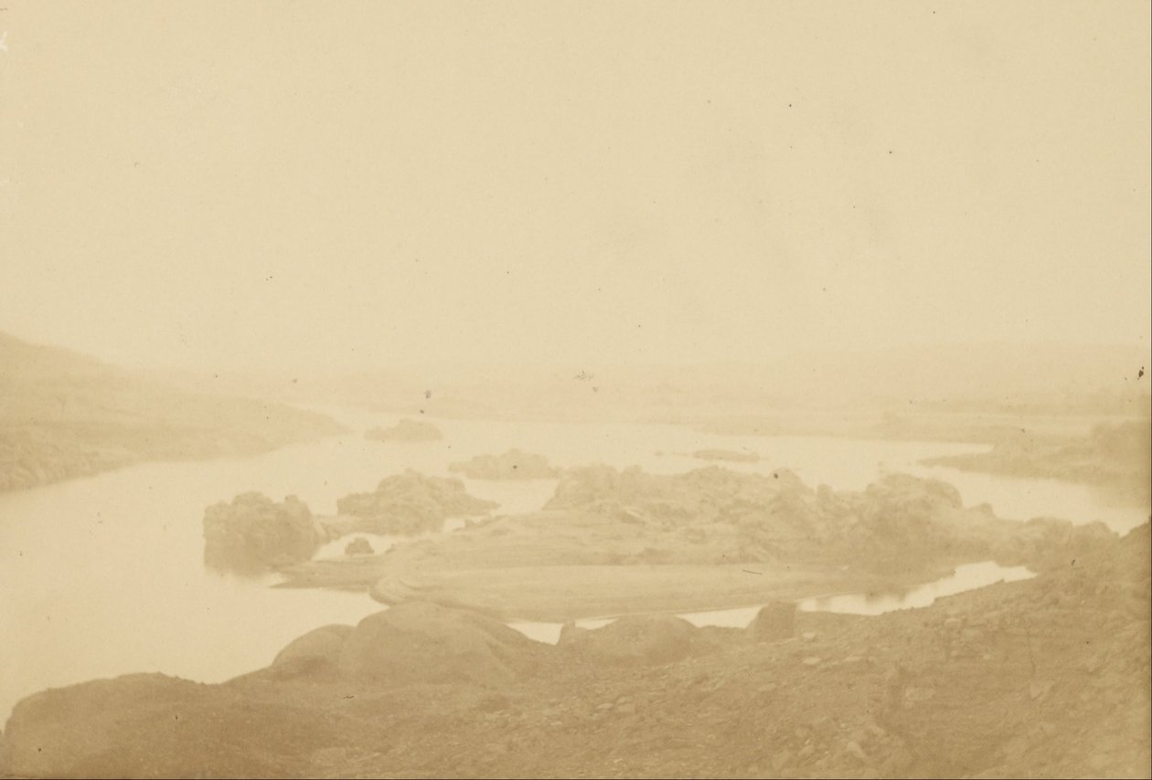 Paysage égyptien - Théodule Devéria