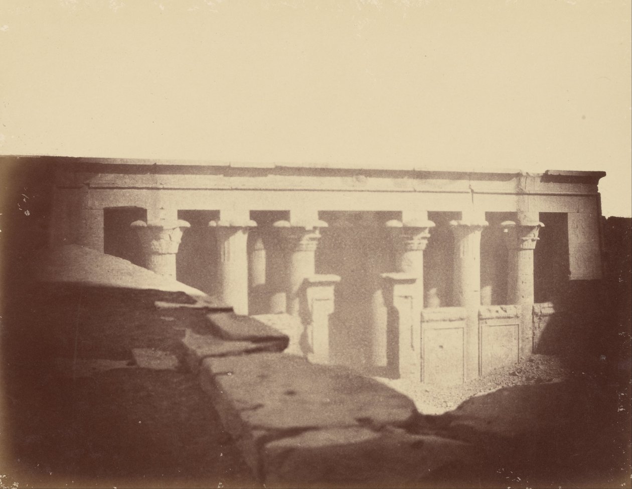 Vue de Face de la Salle Principale du Temple d