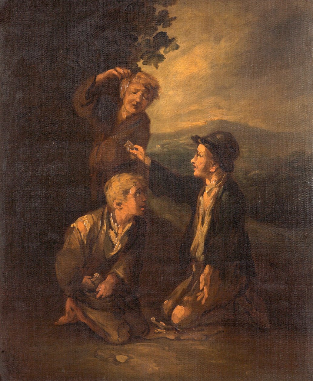 Garçons jouant aux osselets - Thomas Barker of Bath