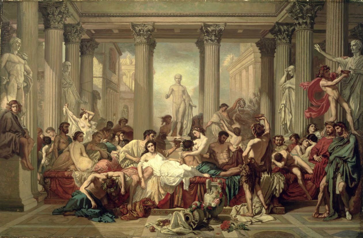 Les Romains de la Décadence - Thomas Couture