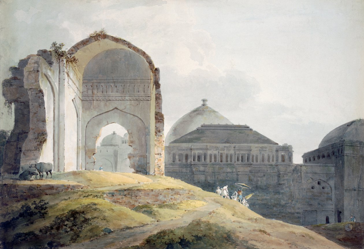 Ruines du palais de Madra - Thomas Daniell
