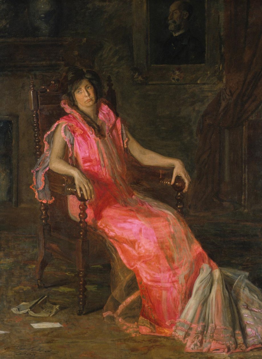 Une actrice - Thomas Eakins