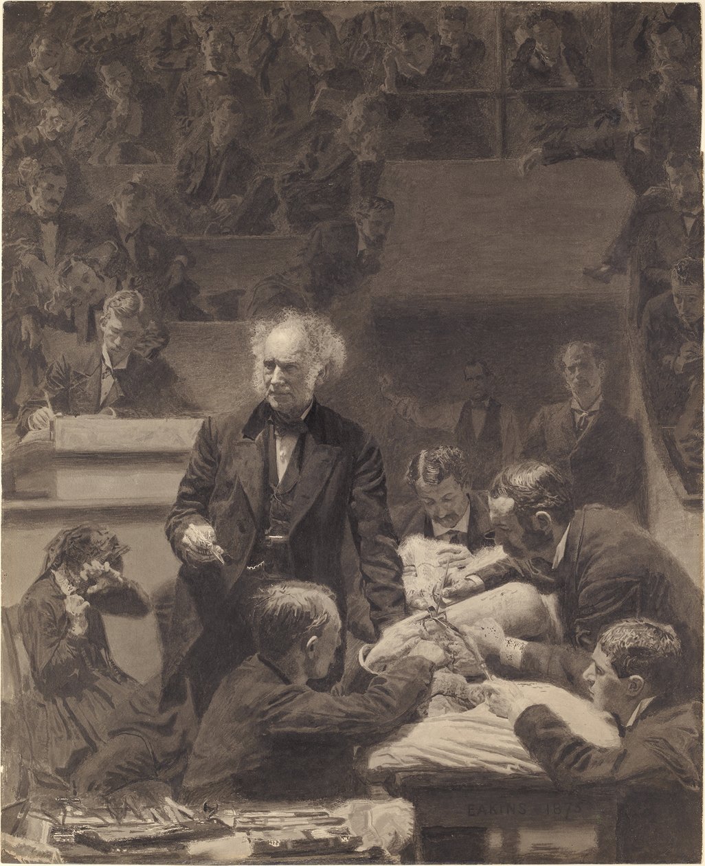 La clinique Gross, G91 - Thomas Eakins