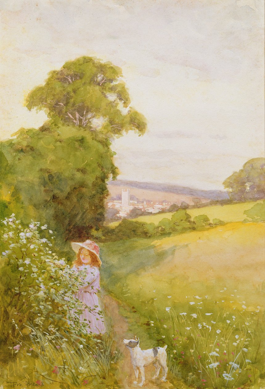 Cueillir des fleurs - Thomas Frederick Mason Sheard